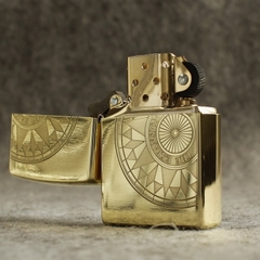 Bật lửa Zippo Mỹ chủ đề La Bàn Hàng Hải, Cam kết hàng chính hãng có giấy Hải quan gửi kèm đơn hàng