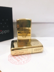 Hộp quẹt, bật lửa Zippo Armor vỏ dầy, khắc ăn mòn Mặt Nạ Hacker,  Hàng loại 1 vỏ bằng đồng có tem đỏ