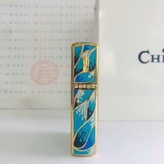 Bật Lửa CHIEF Chủ Đề Mắt Nước Dạ Quang - Vỏ Đồng Nguyên Khối Càng Dùng Càng Bóng