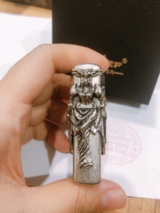 Bật lửa, hộp quẹt Chief đắp nổi chủ đề Nữ Chiến Binh, Hàng loại 1 vỏ bằng đồng