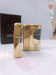 Bật lửa, hộp quẹt Zippo Armor vỏ dầy, khắc chìm HARLEY- DAVIDSON NGANG , Hàng loại 1 vỏ bằng đồng có tem đỏ