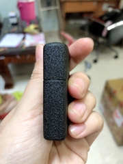 Bật Lửa Zippo CHỦ ĐỀ HỔ ĐEN BỤI LOẠI NHÁM, CÓ TEM ĐỎ