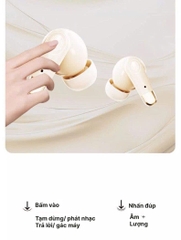 Tai nghe Bluetooth LQ18 âm thanh nổi song phương, Có màn hình kỹ thuật số, hộp sạc dữ trữ pin