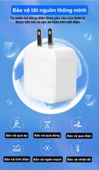 Củ sạc xuất Nhật 33W KFLY ( JHX-AC2022), đạt chứng nhận PSE tiêu chuẩn Nhật Bản, dùng thử 30 ngày, bảo hành chính hãng 12 tháng,