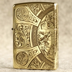 Bật lửa Zippo Mỹ chủ đề Kỵ Sĩ Khải Huyền, hàng chính hãng có giấy nhập khẩu gửi kèm theo đơn hàng