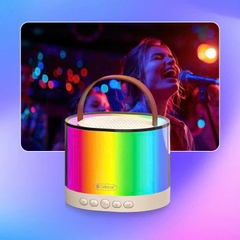 Loa Bluetooth Celebrat SP-18 kèm Micro hát Karaoke gia đình , âm thanh vòm, hàng chính hãng, cho dùng thử 30 ngày