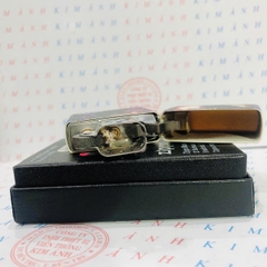 Bật lửa, hộp quẹt Zippo Mỹ, Brass phủ sơn chủ đề Thổ Dân 2, hàng chính hãng có giấy Hải Quan đi kèm