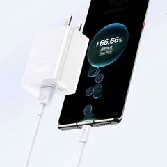 Bộ sạc nhanh 66W LI-TOP AC16 chân Type C, chứng nhận 3C tiêu chuẩn quốc gia, dùng thử 30 ngày, bảo hành 12 tháng