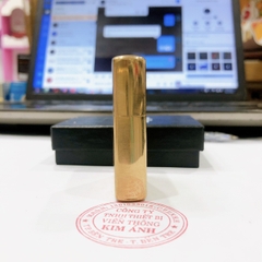 Bật lửa Zippo MỸ Brass, khắc ăn mòn chủ đề Quân Sự SEAL OF THE PRESIDENT STATES, Hàng chính hãng