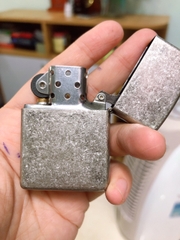 Bật Lửa Zippo Khắc Chìm U.S ARMY Bạc Giả Cổ