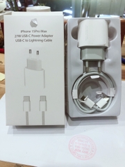 Bộ sạc nhanh PD 27W chân cắm C to C dây dù rất bền, Hàng cao cấp sạc rất nhanh vào pin