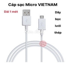 Bộ sạc nhanh Samsung chân Micro 15W dùng cho các dòng Androi, cáp Micro zin và Củ sạc nhanh zin (S6. S7 ...)
