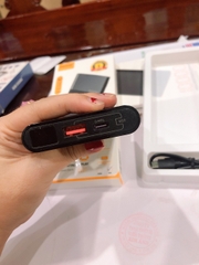 Sạc Dự Phòng Hammer (H08) Li-Ion - Polymer 10.000mAh, Sạc nhanh QC 3.0,PD 18w, LCD  -Chính Hãng, bảo hành 12 tháng