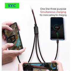 DÂY SẠC ĐA NĂNG SYC 3 ĐẦU - 5A ( IP-C-V8) HÀNG CHÍNH HÃNG