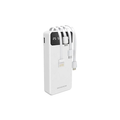 Sạc dự phòng SENDEM P900 20000mAh, màn hình LCD  tích hợp 4 đầu sạc nhanh Type C, I (L ) , Micro, USB, Hàng chính hãng