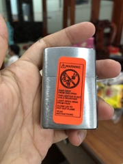 ZIPPO MỸ BRUSH CHROME EBLEM XE ZIPPO -1998