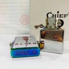 Bật lửa CHIEF chủ đề Sinh Vật đặc biệt, Kim Ánh nhập hàng chính hãng vỏ bằng đồng càng dùng càng sáng bóng