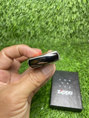 Bật lửa Zippo Mỹ Brushed Chrome, Cam kết hàng chính hãng có giấy Hải quan gửi kèm đơn hàng