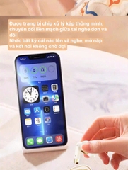 Tai nghe Bluetooth LQ18 âm thanh nổi song phương, Có màn hình kỹ thuật số, hộp sạc dữ trữ pin