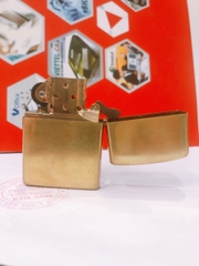 Bật lửa, hộp quẹt Zippo Mỹ high polish Brass chủ đề Tàu Chiến VELIERO, Hàng chính hãng