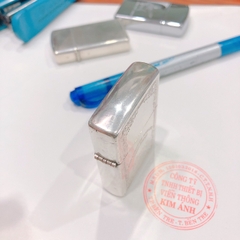 Bật lửa Zippo Mỹ Lacke Bạc, khắc ăn mòn For Lignt Of Your Life Wind Proof, sản xuất 1996