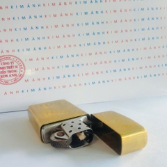 Bật lửa Zippo Slim Mỹ Chính Hãng - 1 Mặt Sọc Dưa 1 Mặt Hoa Văn (Có Giấy Nhập Khẩu)