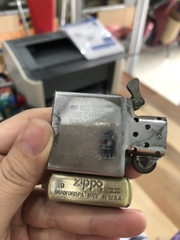 ZIPPO MỸ BRASS KHẮC ĂN MÒN CHỦ ĐỀ ZIPPO IS THE BEST SELECTION U.S.A -1997