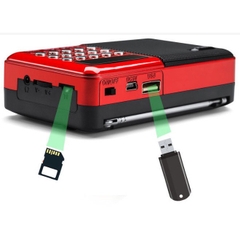 LOA THẺ NHỚ T853 , CÓ BLUETOOTH CÓ FM CÓ ĂNGTEN