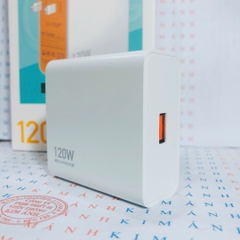 Củ sạc nhanh 120W LI-TOP AC12, chứng nhận 3C tiêu chuẩn quốc gia, bảo hành chính hãng 12 tháng, được dùng thử 30 ngày