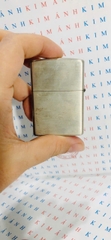 Hộp quẹt Zippo Mỹ BOSS COFFEE Lacke bạc, XIII la mã sản xuất 1997, Hàng chính hãng nhập Mỹ