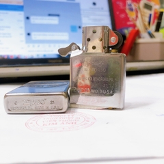 Bật lửa, hộp quẹt Zippo MỸ Street Chrome khắc ăn mòn đổ sơn full nắp mẫu cây của cuộc đời, Hàng chính hãng