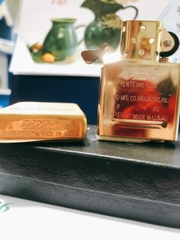 BẬT LỬA ZIPPO MỸ 204, Solid Brass KHẮC ĂN MÒN Full nắp chủ đề AIRBORNE, Hàng chính hãng