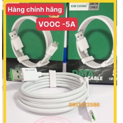 Dây sạc nhanh KIM CƯƠNG VOOC S5M, chân Micro- Hàng chính hãng