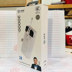 Pin sạc dự phòng SH-923, dung lượng 20000mAh dòng điện 5V-2A, có chứng nhận an toàn 3C tiêu chuẩn quốc gia