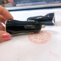 Sạc xe hơi Koracell CA05 - 2,4A có 2 cổng USB  hàng chính hãng bảo hành 12 tháng