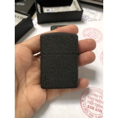 Bật lửa ZIPPO MẪU ĐÔI MÈO TÌNH YÊU LOẠI ĐEN BỤI, VỎ BẰNG ĐỒNG CÓ TEM ĐỎ