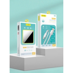Dây sạc LI-TOP LX72 Công suất 100W chân L, cho dùng thử 30 ngày, Kim Ánh bảo hành chính hãng 12 tháng