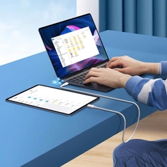 2m- Dây sạc LI-TOP PD08 Công suất 60W chân Type C ra Type C, Kim Ánh cho dùng thử 30 ngày, bảo hành chính hãng 12 tháng