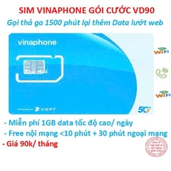 Sim Vinaphone các gói cước combo chuyên thoại, data và mạng xã hội : Tik tok, You tube, Face book, chỉ có tại Kim Ánh