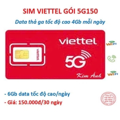 Sim Viettel các gói cước combo chuyên thoại, data và mạng xã hội : Tik tok, You tube, Face book, chỉ có tại Kim Ánh