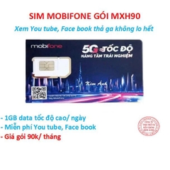 Sim Mobifone các gói cước chuyên thoại, data và mạng xã hội : Tik tok, You tube, Face book - Giá rẻ chỉ có tại Kim Ánh