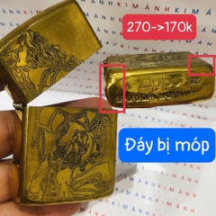 Thanh lý vỏ thay thế cho Zippo, hàng bị trầy xước, hoen ố, shop bán rẻ cho khách trải nghiệm