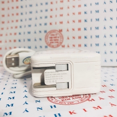 Bộ Sạc nhanh Koracell 2.4A chân L (2 cổng USB), check Qr kiểm tra hàng chính hãng, bảo hành 12 tháng