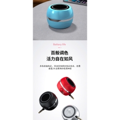 Loa Bluetooth YAYUSI A5 âm thanh trầm, thêm chân cắm tròn 3.5 ly ghim vào là phát loa, Hàng chính hãng