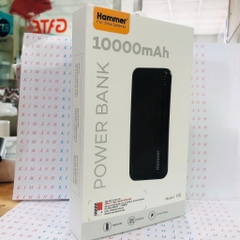 Pin sạc Dự Phòng Hammer H5 dung lượng 10000mah, có tem chống giả, Hàng chính hãng