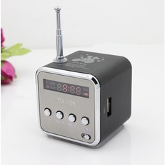Loa bluetooth mini TD-V26, nhỏ gọn trong lòng bàn tay, chất liệu nhôm cao cấp, giá vừa túi tiền cho nhân viên, công nhân