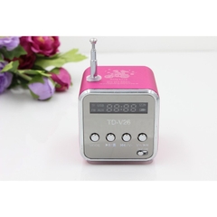 Loa bluetooth mini TD-V26, nhỏ gọn trong lòng bàn tay, chất liệu nhôm cao cấp, giá vừa túi tiền cho nhân viên, công nhân