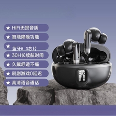 Tai nghe Bluetooth LQ18 âm thanh nổi HiFi song phương, Có màn hình kỹ thuật số, hộp sạc dữ trữ pin