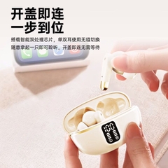 Tai nghe Bluetooth LQ18 âm thanh nổi HiFi song phương, Có màn hình kỹ thuật số, hộp sạc dữ trữ pin