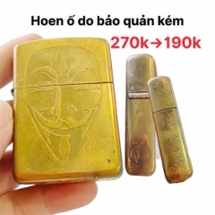 Thanh lý vỏ thay thế cho Zippo, hàng bị trầy xước, hoen ố, shop bán rẻ cho khách trải nghiệm